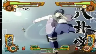 Treta no cl&atilde; Hyuga! Hinata vs Neji [insano] cpu vs cpu 😱😱😱😱😱