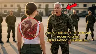 Nur bel&auml;chelt &ndash; bis ihr Tattoo den Respekt des Kommandeurs erzwang