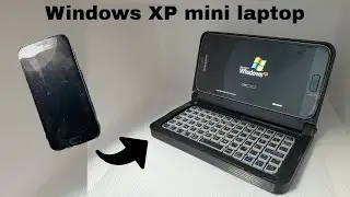 Turn old android smartphone into a small Windows XP laptop