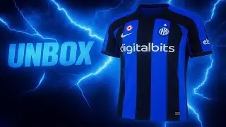 Inter Milan football shirt HOME kit 2022/2023 (Player Version) Unboxing & Review / ASMR