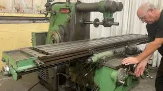 KEARNEY & TRECKER MODEL #430-TF 20 HORIZONTAL MILL: STOCK #75421