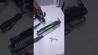 Laserjet Pro M102w Teflon sleeve and pressure roller disassembly
