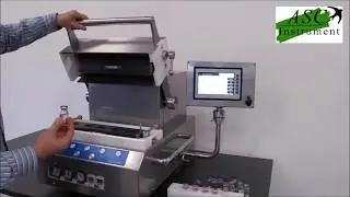 Parenteral Vial Integrity Tester testing 5 vials at the time - ASC 7400F5