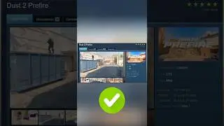 Best map for prefire train #csgo #cs2 #dust2