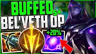 RIOT SECRETLY BUFFED BEL'VETH INTO A S+ JUNGLER (+20% DAMAGE ON Q) - League of Legends