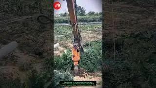 Drill Like a Beast! 💥 Raw Power at the Construction Site 🏗️