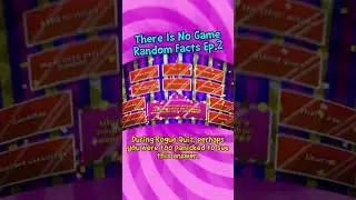 [THERE IS NO GAME: WRONG DIMENSION] Random Facts : Ep.2