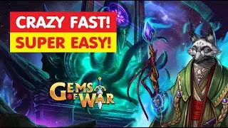 Gems of War Raid Boss Event! Fast Easy One Shot Best Team!