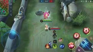 MLBB Angela VS Harley running battle 😅🤣