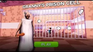 Granny Prison Run Scary Obby Escape 😱 | Roblox Horror Prison Escape