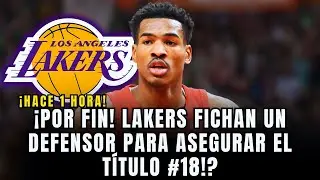 🚨 BOMBA NBA: LAKERS ROBAN MONSTRUO DEFENSIVO DE 1.96 M EN TRADE DE BAJO RIESGO RUMBO AL T&Iacute;TULO 18!?