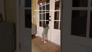 My baby reacting to his dad coming home 😭 #shorts