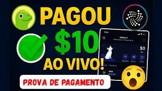 🔥URGENTE: COINGECKO PAGOU $10 EM IOTA! PROVA DE PAGAMENTO REAL AO VIVO!