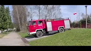 WYSOWA ZDR&Oacute;J Ochotnicz straż pożarna jedzie do akcji