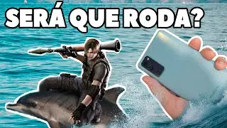 S20 FE SNAPDRAGON - TESTANDO O EMULADOR DOLPHIN!