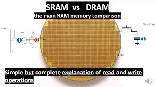 SRAM vs DRAM - HOW RAM WORKS - how computers work