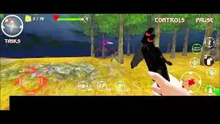 Forest horror survival game