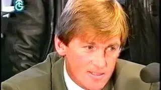 12-10-1991 Blackburn unveil Kenny Dalglish as their new manager