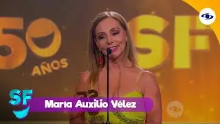 Acompañada de Epa Colombia, María Auxilio Vélez demuestra su talento para imitar