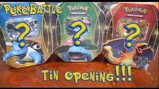 EX Power Trio Tin Opening (Random pick)
