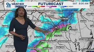 DMV Morning Forecast for Jan. 16, 2026 | Frigid Friday and bitter cold coming next week