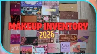 2026 Makeup Inventory &ndash; Eyeshadow Palettes