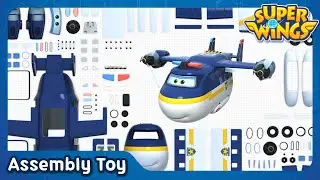 SuperWings Badge Assemble toy | 3D Assembly Toy | Super wings toys