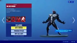 Fortnite - We Are Venom Emote | Marvel Series
