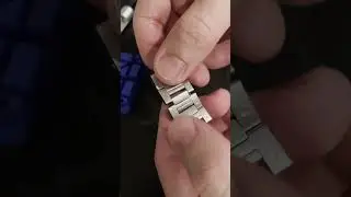 Как изменить размер звеньев браслета Seiko Panda Chrono SSC813 SSC911