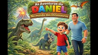 NO MUNDO DOS DINOSSAUROS - As Aventuras do Daniel 