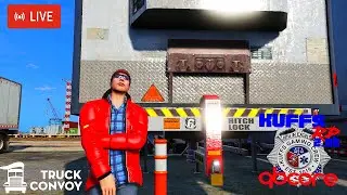LIVE: GTA V FiveM Roleplay: 🚛Truckin' Convoy on Kuffs Server!! BEEP BEEP!!🚛