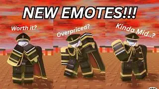 All NEW EMOTES In The FORSAKEN EMOTE PACK!! (Kinda Mid..?)