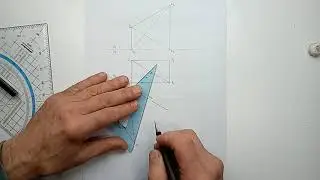 Verdadera magnitud de ángulo diedro