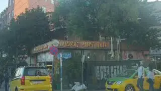 Beautiful Addis Ababa, Driving around the famous 22 shopping area on the road to Bole Medhanialem