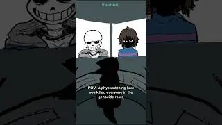 why would chara make us do that💔💔💔💔💔 #undertale #sansmeme #animationart #deltarune #chara