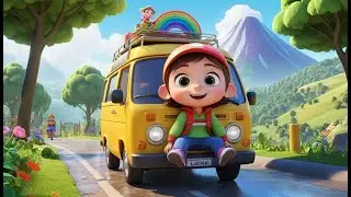 Ride Along in Daddy&rsquo;s Big Van | Family Car Song for Kids | Fun Driving Rhyme