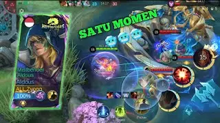 GAMEPLAY ALDOUS EXPLANE:MOMEN COMEBACK💀 #aldous #mobilelegends #mlbb #aldousbuild