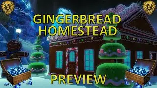 GW2 - Dec. 9, '25 - Gem Store New Item Preview (Gingerbread Homestead Decoration Pack)