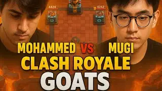 Mugi vs Mohamed light (the two goats of Clash Royale ) 28/8/25