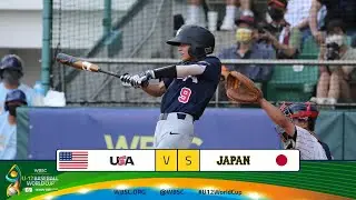 Highlights: 🇺🇸 USA vs. Japan 🇯🇵 -  WBSC U-12 Baseball World Cup