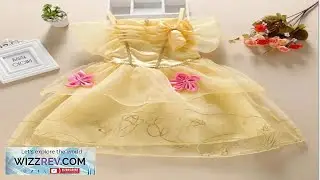 Girls Princess Rapunzel Costume Cosplay Fancy Dress Halloween XMAS Party 2 10Y Review