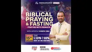 Midweek Service Live - 15.01.2026 | BIBLICAL PRAYER AND FASTING | With Apostle Joseph Ziba