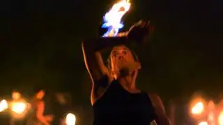 Fire Contact Juggling (Richard Hartnell)