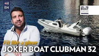 [ENG] JOKER BOAT CLUBMAN 32 - Rib Boat Review - The Boat Show