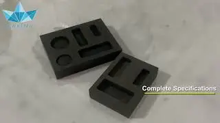 Graphite ingot mold for gold silver copper casting