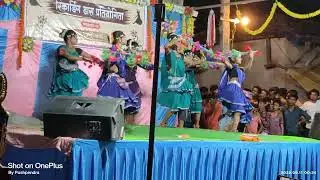 Recording dance pratiyogita (Karesara)