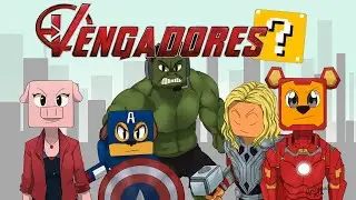 LOS VENGADORES EN LUCKY BLOCKS | Con Sara, Luh, Exo y Gona