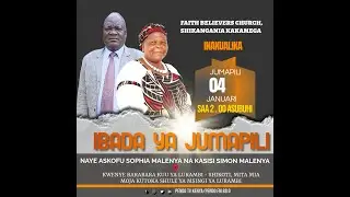 Faith Believers Church LIVE Sunday Service with Bishop sophia malenya - 04.01.2026