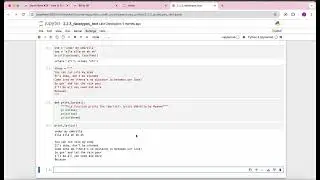 Python Crash Course - 1.6 Text data type