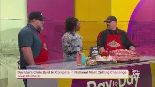 Texas Roadhouse National Meat Cutting Challenge | September 15, 2025 | Day to Day with Mariah